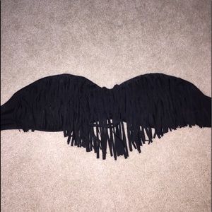 Strapless bathing suit top